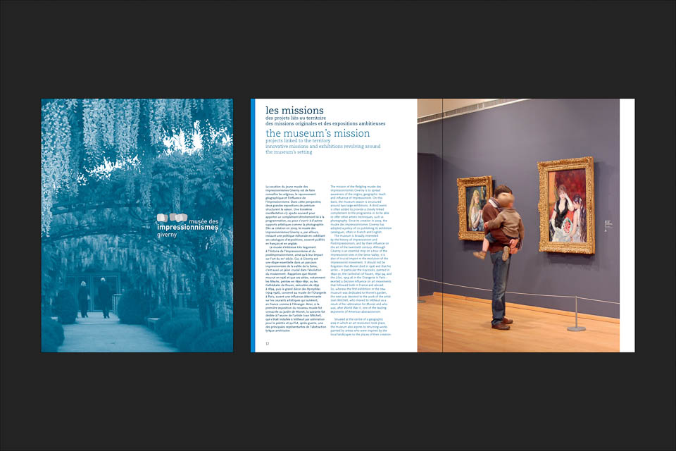 Outils de communication du musée des impressionnismes Giverny, 2009-2014